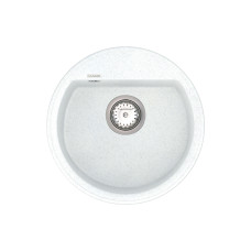 Кухонна мийка Easy EMR 01.45 White stone + сифон 