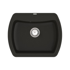 Кухонна мийка Norton NMP 01.63 Black + сифон 