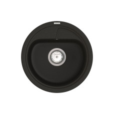 Кухонна мийка Polo PMR 01.44 Black + сифон 