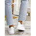 Кросівки біла шкіра Zipper 7776-28 