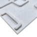 Самоклеющаяся 3D панель прямоугольники 300x300мм (1001) 