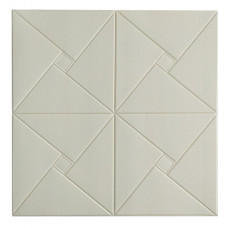 Самоклеющаяся декоративная потолочно-стеновая 3D панель оригами 700x700х6.5мм (173) 