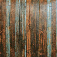 Самоклеющаяся декоративная 3D панель серо-коричневое дерево 700x700x6,5мм (086) 