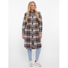 Сорочка подовжена тепла Карла беж Сорочка подовжена тепла Карла беж