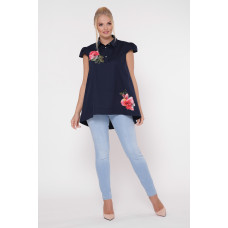 Сорочка Розмарі синя Сорочка Розмарі синя