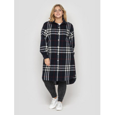 Сорочка подовжена тепла Карла синя Сорочка подовжена тепла Карла синя