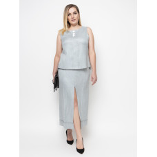 Костюм спідничний Гемма м'ята