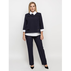 Костюм-двійка синій