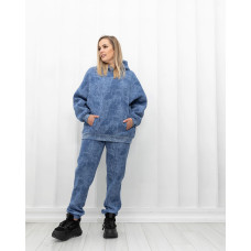 Костюм на флисе Лаки деним