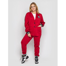Костюм брючний Флоранс червоний Костюм брючний Флоранс червоний