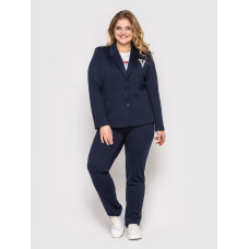 Костюм Вікторі синій