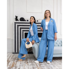 Костюм брючный Мадрид голубой Костюм брючный Мадрид голубой