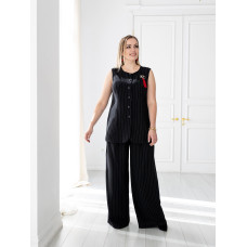 Костюм брючный Флай черный