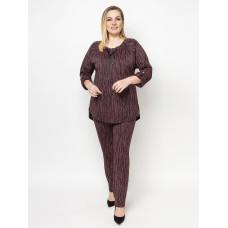 Костюм брючний Лілія бордо Костюм брючний Лілія бордо