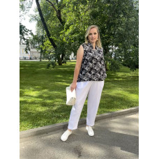 Костюм брючный Денди черно-белый Костюм брючный Денди черно-белый