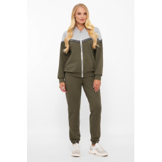 Костюм брючний Глорія оливка Костюм брючний Глорія оливка