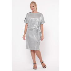 Костюм спідничий Катарина срібло