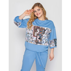 Костюм Саміра індиго