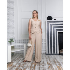 Костюм брючный Леон крем Костюм брючный Леон крем