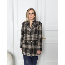 Жакет женский Палермо темная клетка Жакет женский Палермо темная клетка