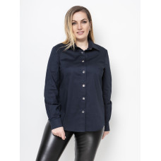 Сорочка бавовняна Слава синя