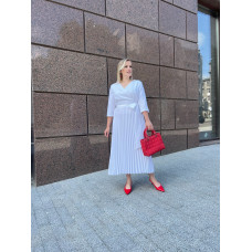 Платье Грейс белое рукав 3/4 Платье Грейс белое рукав 3/4