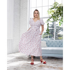 Платье Нинель белое