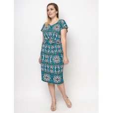 Сукня Белла блакитне принт