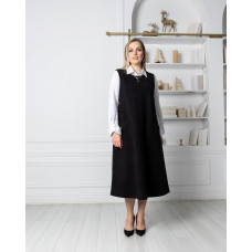 Сарафан кашемировый Эрика черный
