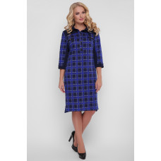 Сукня Мадлен електрик клітинка Сукня Мадлен електрик клітинка