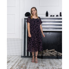 Платье Катаисс черное клевер Платье Катаисс черное клевер