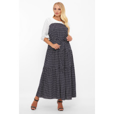 Сукня Росава синє горох Сукня Росава синє горох