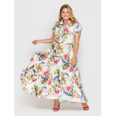 Сукня Альона гортензія біла