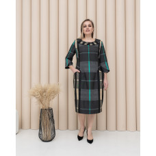 Платье Мэри бирюза пололса