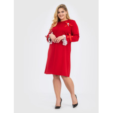 Ошатне плаття Майя червоне Ошатне плаття Майя червоне