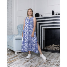 Сарафан летний Оляна голубое