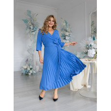 Платье Грейс василек рукав 3/4 Платье Грейс василек рукав 3/4