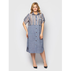 Сукня-сорочка Лана пудра