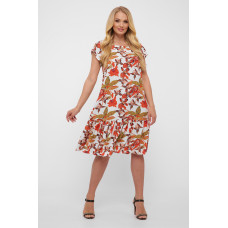 Платье Яна белая