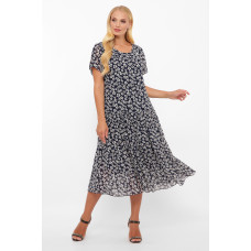Сукня Катаїс синій дрібні квіти Сукня Катаїс синій дрібні квіти