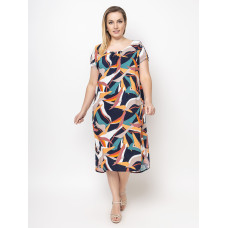 Сукня вільного стилю Палітра абстракція