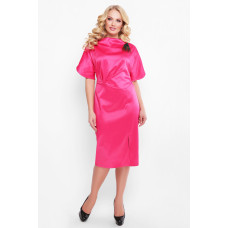 Ошатне плаття Елеонора червоного кавунового кольору Ошатне плаття Елеонора червоного кавунового кольору