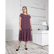 Платье Мальва розовое