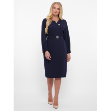 Сукня з довгим рукавом Мадіна синя