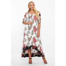 Сукня Тропікана біле листя Сукня Тропікана біле листя