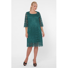Сукня Елен "каре" смарагд
