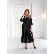 Платье Грейс черное рукав 3/4 Платье Грейс черное рукав 3/4