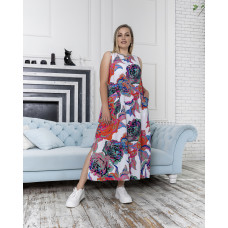 Сарафан летний Оляна пионы