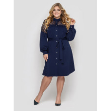 Сукня-сорочка Саллі синє