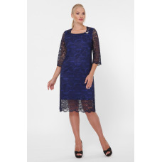 Сукня Елен "каре" синя